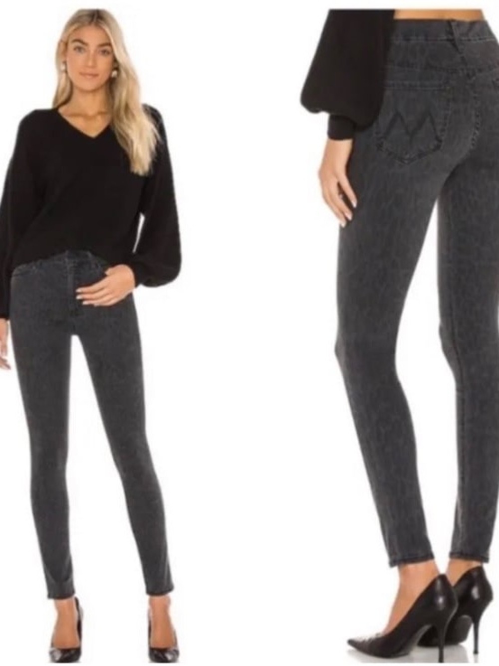 MOTHER The High Waisted Looker in Bad Cat 28